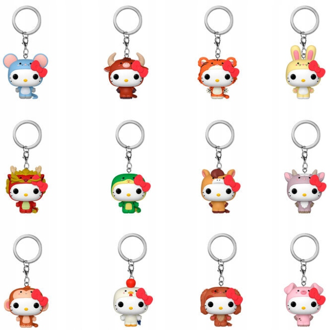 Keychain Hello Kitty (Saszetka z losowym breloczkiem)