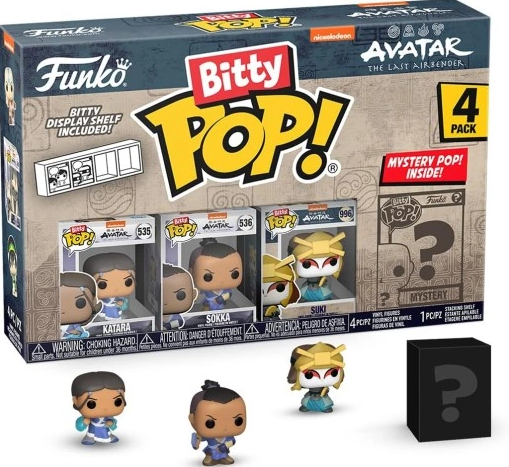 Bitty Pop! Avatar The Last Airbender 4-pack
