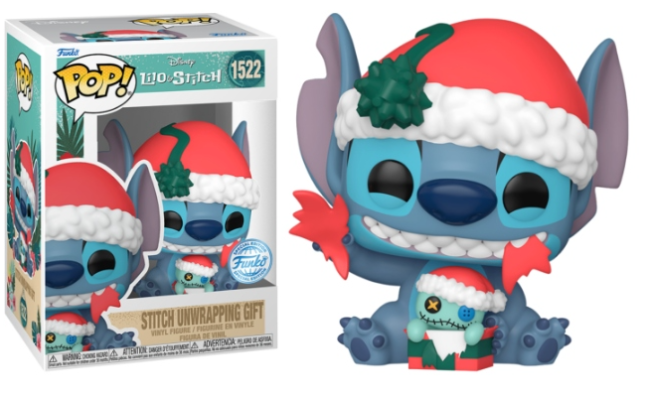 Stitch Unwrapping gift 1522
